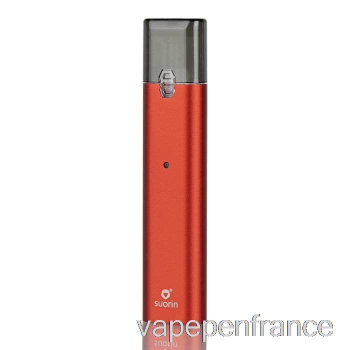 Suorin Ishare Kit De Pod Portable Unique édition Métal - Stylo Vape Rouge